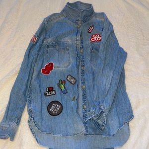 American Eagle Denim Shirt